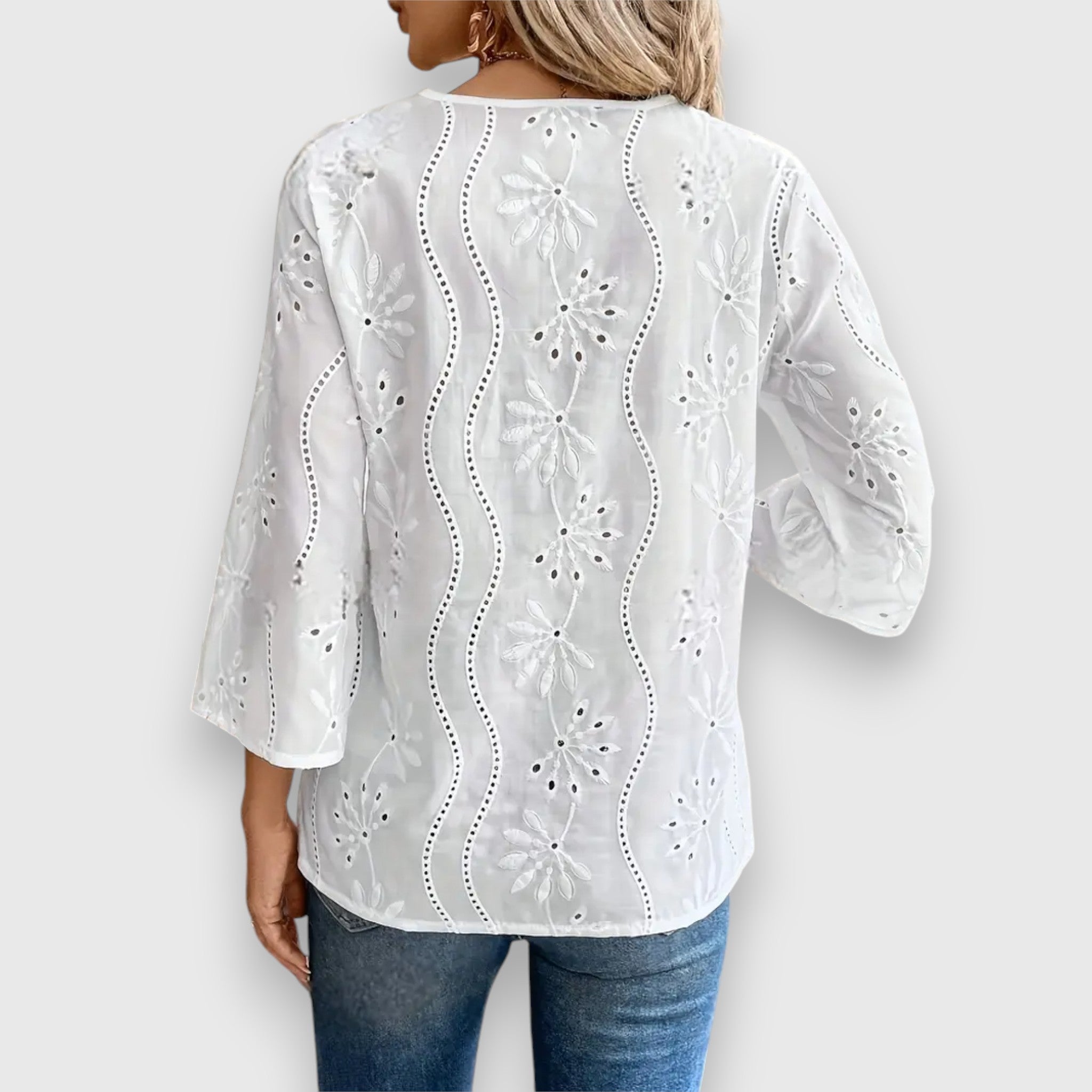Tessa | Blouse décontractée à boutons