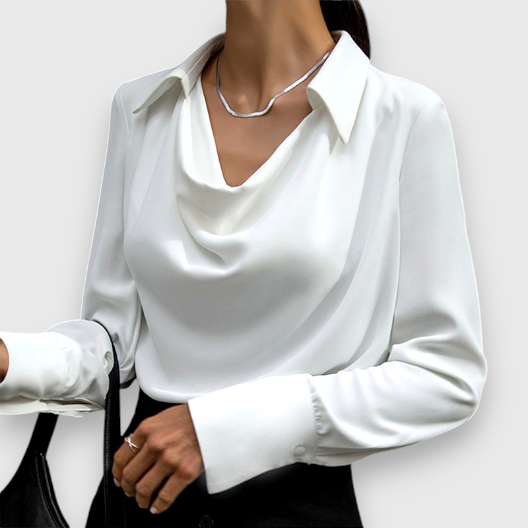 Alisa | Blouse satinée fluide
