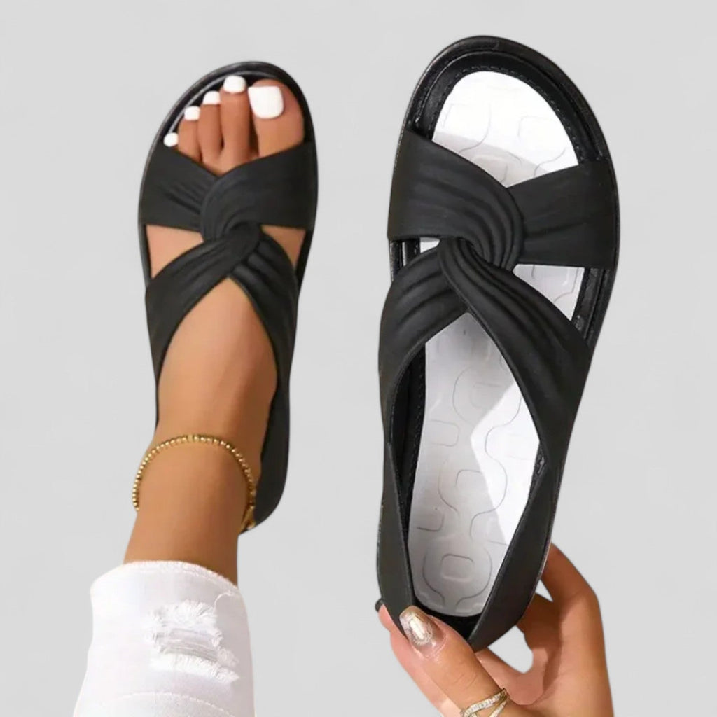 Sandales Orthopédiques Élégantes Lesley - Confort et Chic Exclusif
