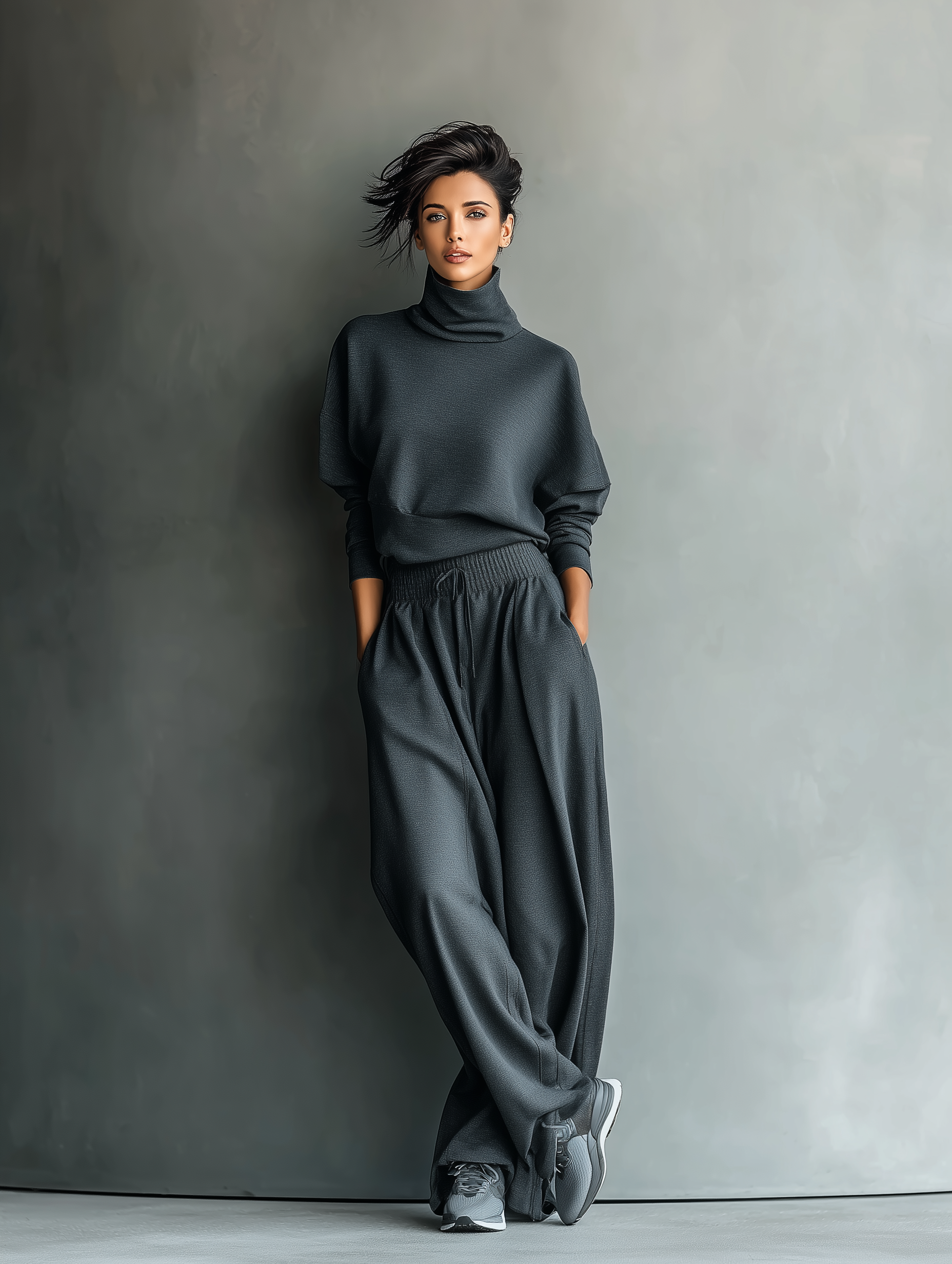 Bernadette | Ensemble Tricot Pantalon Large