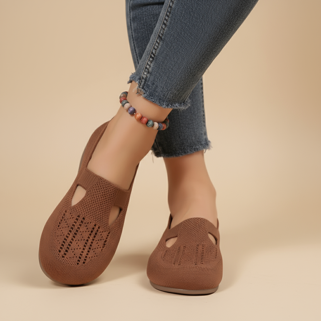 Sandales Ergonomiques Fiona en Cuir Précieux - Élégance Inégalée