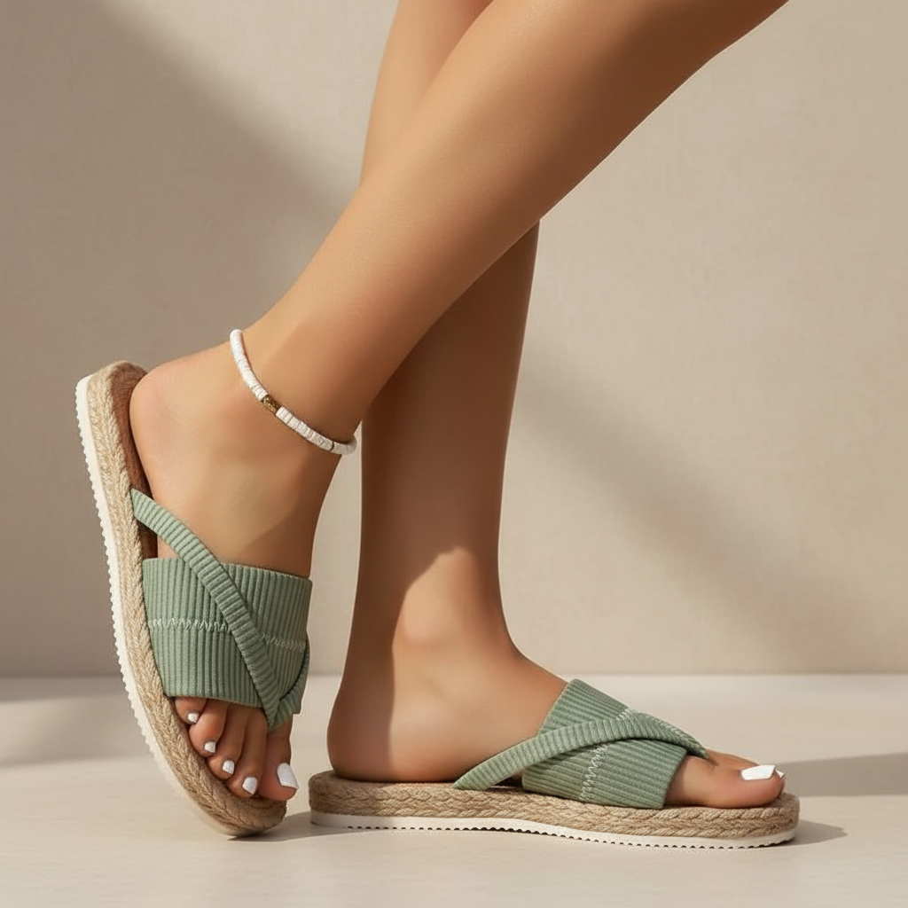 Sandales en Feutre Élégantes Josie – Légèreté et Sophistication