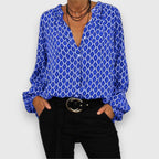 Jana | Blouse fluide imprimé chic