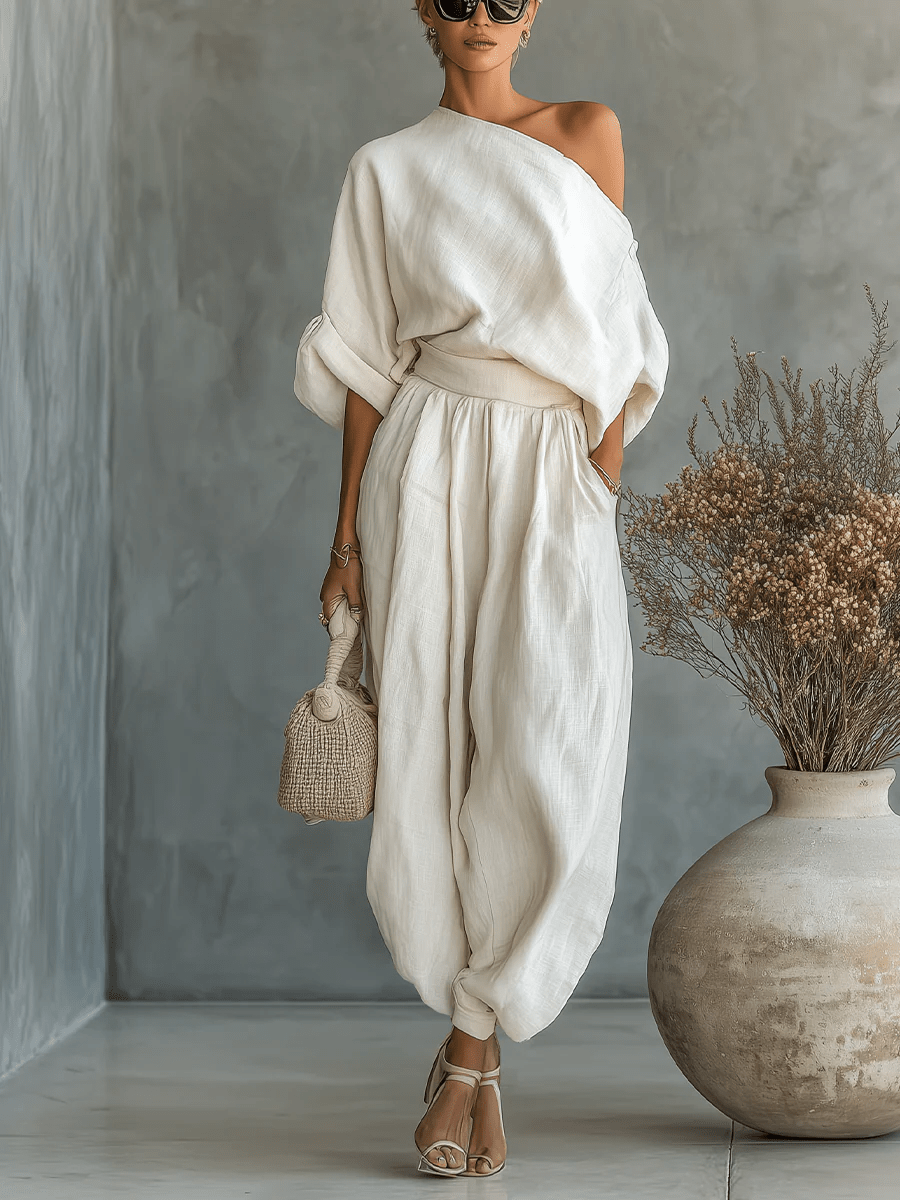 Mila™ | 2-Piece Off-the-Shoulder Set Maison Fleurine