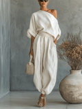 Mila™ | 2-Piece Off-the-Shoulder Set Maison Fleurine
