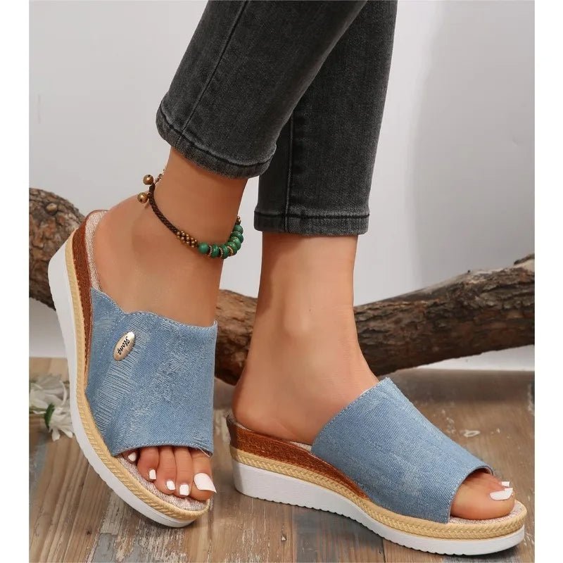 Sandales Ergonomiques Talia en Cuir de Luxe – Élégance Inégalée