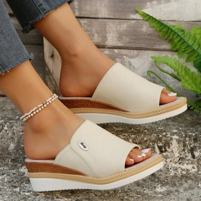 Sandales Ergonomiques Talia en Cuir de Luxe – Élégance Inégalée