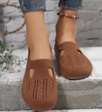 Sandales Ergonomiques Fiona en Cuir Précieux - Élégance Inégalée